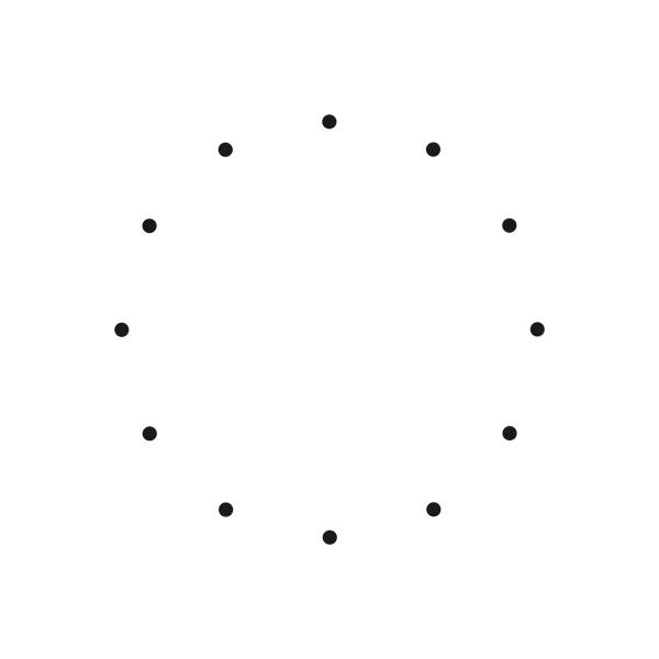 Indexy na hodiny 8.7 mm - zlaté