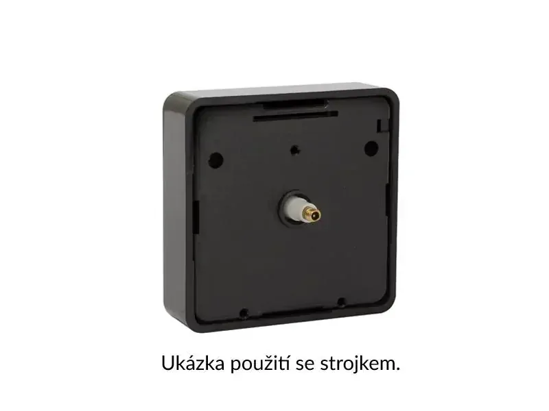 Kryt hodinového strojku quartz (černý)