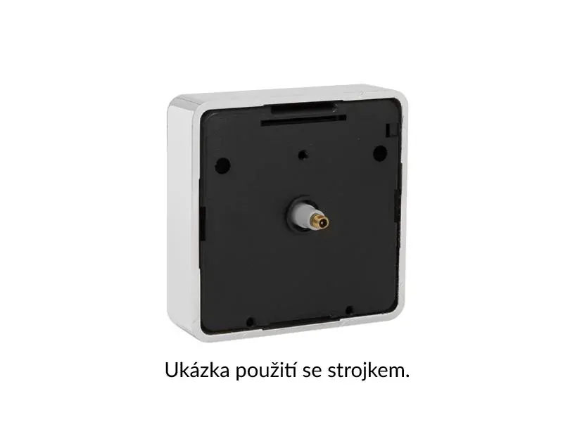 Kryt hodinového strojku quartz (chrom)