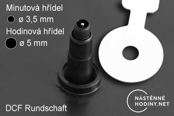 Kyvadlový hodinový strojek UTS 17 mm DCF