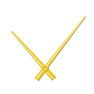 Hodinové ručky 120-92 zlaté